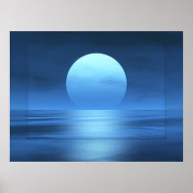 O sol azul