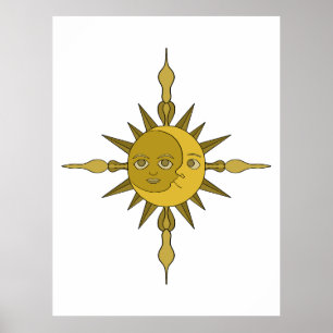Poster O Sol e a Lua