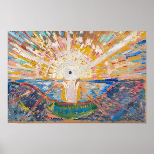 Poster O Sol | Edvard Munch | (Frente)