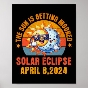 Poster O Sol Está Chegando À Lua Da Chase Solar 2024