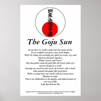 Poster O Sol Goju