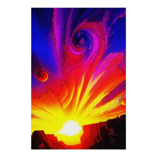 Pôster O Sol No Multiverso (Frente)