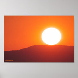 Poster O Sol Sentado no topo da Montanha