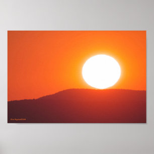 Poster O Sol Sentado no topo da Montanha