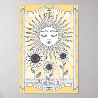 Poster O Sol Tarot XIX