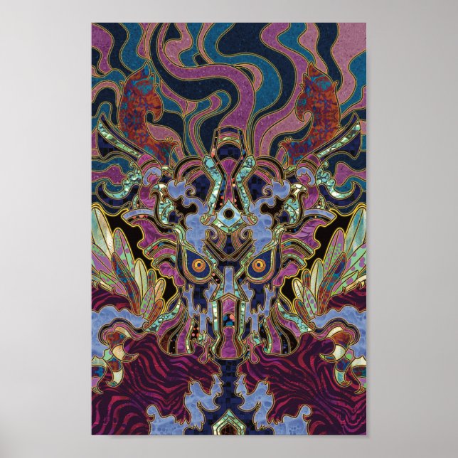 Poster O Soldado Demônico (Frente)