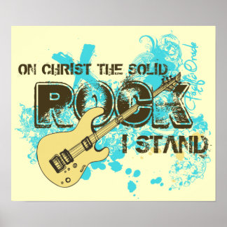 Poster O Solid Rock