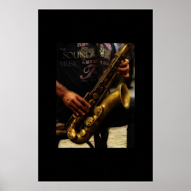 Pôster O som da música (Frente)