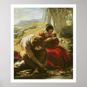 Poster O soneto, 1839 (óleo no painel)