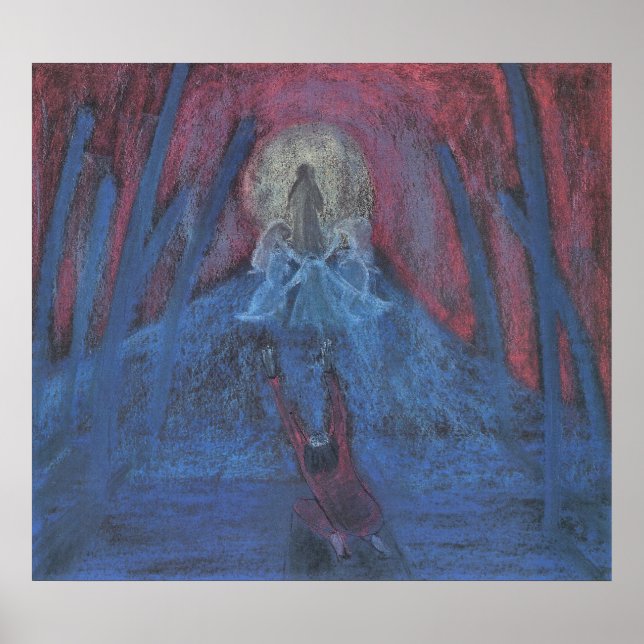 Pôster O sonhador de Walter Gramatte (Frente)