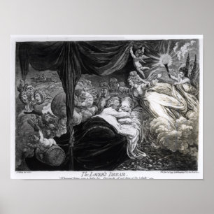 Pôster O sonho do amante, 1795