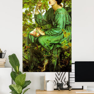 Poster O Sonho do Dia, arte fina,