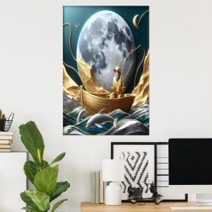 Poster O Sonho do Pescador Lua