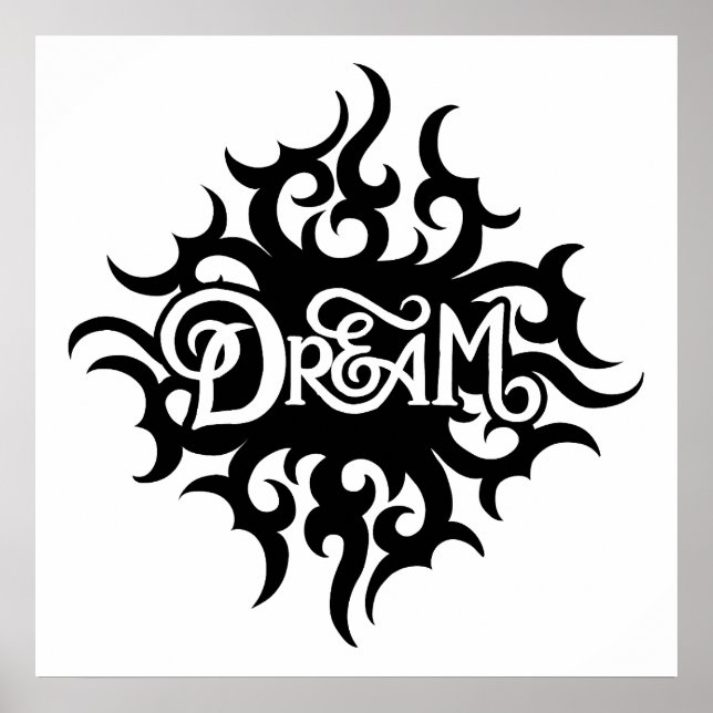 Poster O sonho é uma realidade alternativa (Frente)