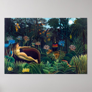 Poster O Sonho   Henri Rousseau  