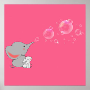 Pôster O sopro do elefante bobbles