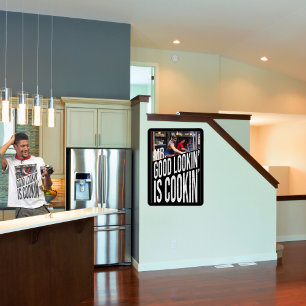 Poster O Sr. Boa Olhada É Cozinhar Dia de os pais Engraça