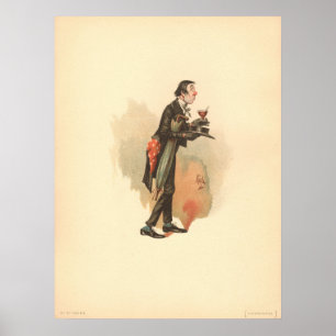 Poster O Sr. Stiggins dos The Pickwick Papers