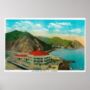Poster O St. Catherine do casino e do hotel