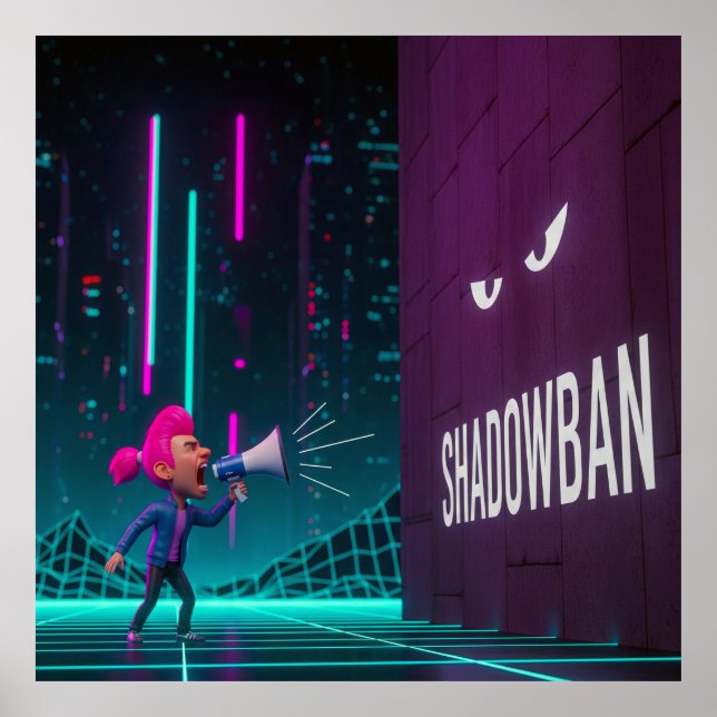 Poster O status não oficial do Facebook (Frente)