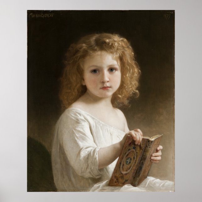 Pôster O Storybook - William Bouguereau (Frente)