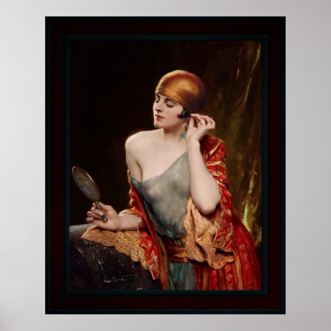 Poster O Studio Mirror de Albert Henry Collings (Frente)