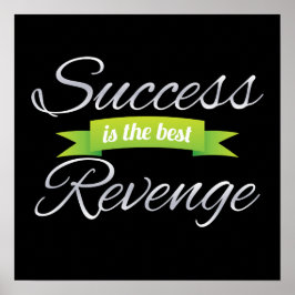 Poster O sucesso é a melhor vingança verde