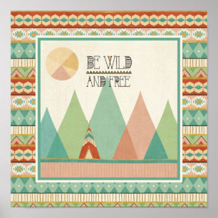 Pôster O sudoeste Geo II  esteja selvagem e livre