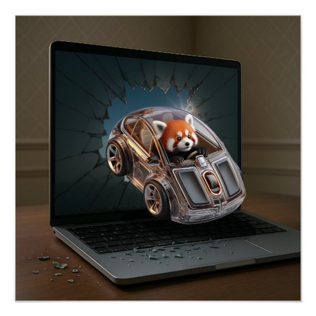 Pôster O Talento Se Quebra. (Frente)