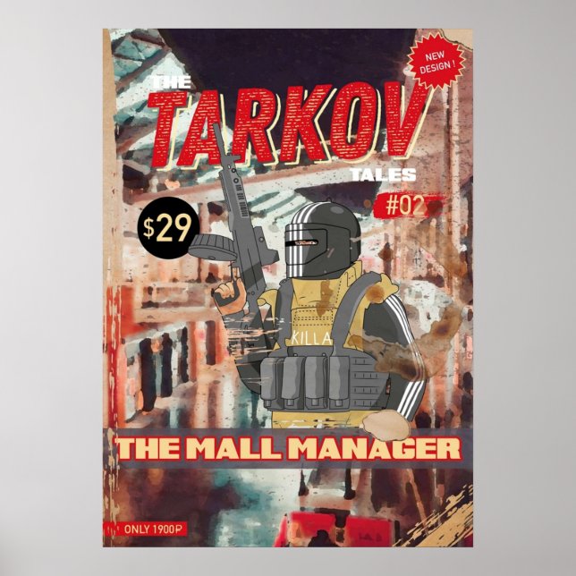 Poster O Tarkov Tales 02 Fuga de Tarkov Killa V (Frente)