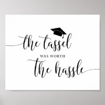 O Tassel Valia O Sinal De Graduação De Hassle
