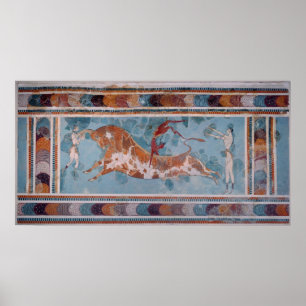 Pôster O Teador Fresco, o Palácio de Cnossos, Creta