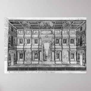 Pôster O teatro olímpico em Vicenza