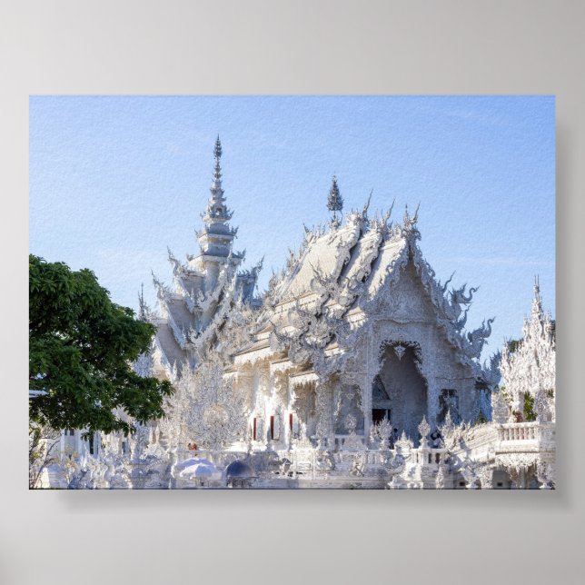 Poster O templo branco (Frente)