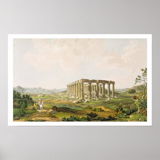 Poster O Templo de Apollo Epicurius, placa 25 da Parte (Frente)
