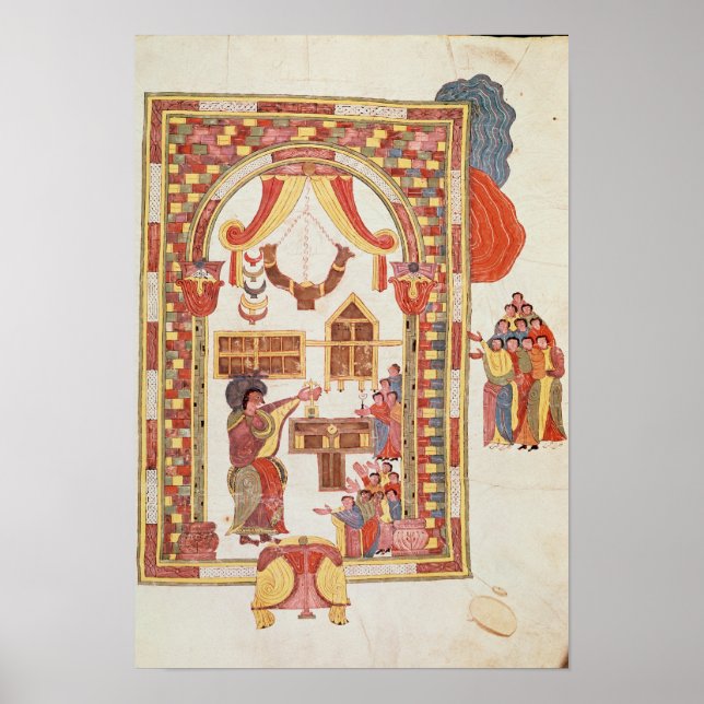 Poster O Templo de Jerusalém da "Bíblia (Frente)