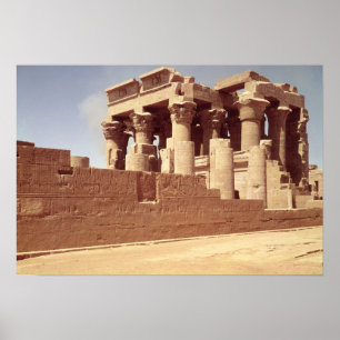Pôster O templo de Sobek e de Haroeris
