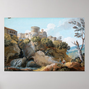 Poster O Templo de Vesta   Giovanni Battista Busiri