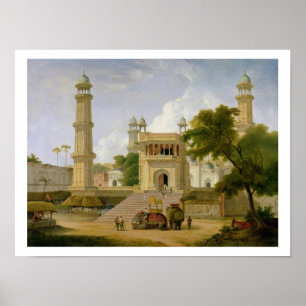 Poster O templo indiano, disse ser a mesquita Abo-ul-Nab