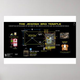 Poster ó Templo-Jerusalem-Retângulo