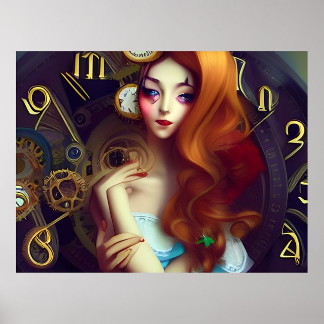 Poster O tempo continua (Frente)