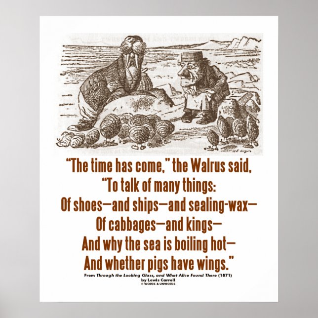 Poster O Tempo Da Maravilha Chegou Ao Vidro (Frente)