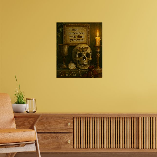 Poster O Tempo Lembra (Sala de Estar 2)