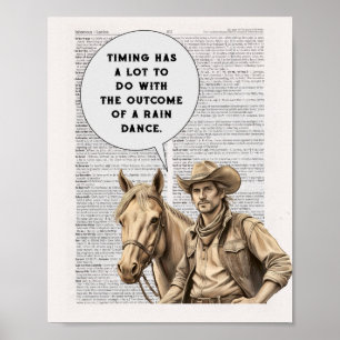 Poster O tempo tem muito a fazer/o resultado de uma dança