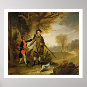 Poster O terceiro duque de Richmond (1735-1806) para fora