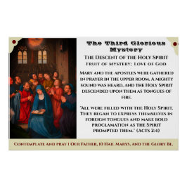 Pôster O Terceiro Poster de Mistério Glorioso