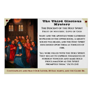 Pôster O Terceiro Poster de Mistério Glorioso