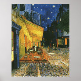 Poster o terraço de café no local do fórum...