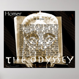 Pôster O texto de Odissey