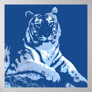 Pôster O Tigre Azul